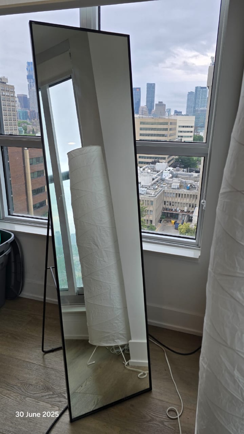 IKEA KNAPPER Standing Mirror