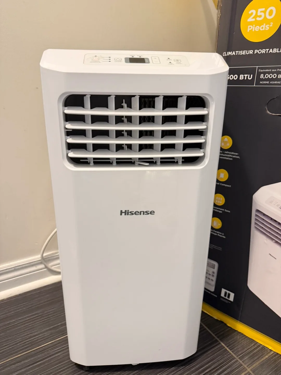 Hisense Portable Air Conditioner 8,000 BTU price negotiable thumbnail