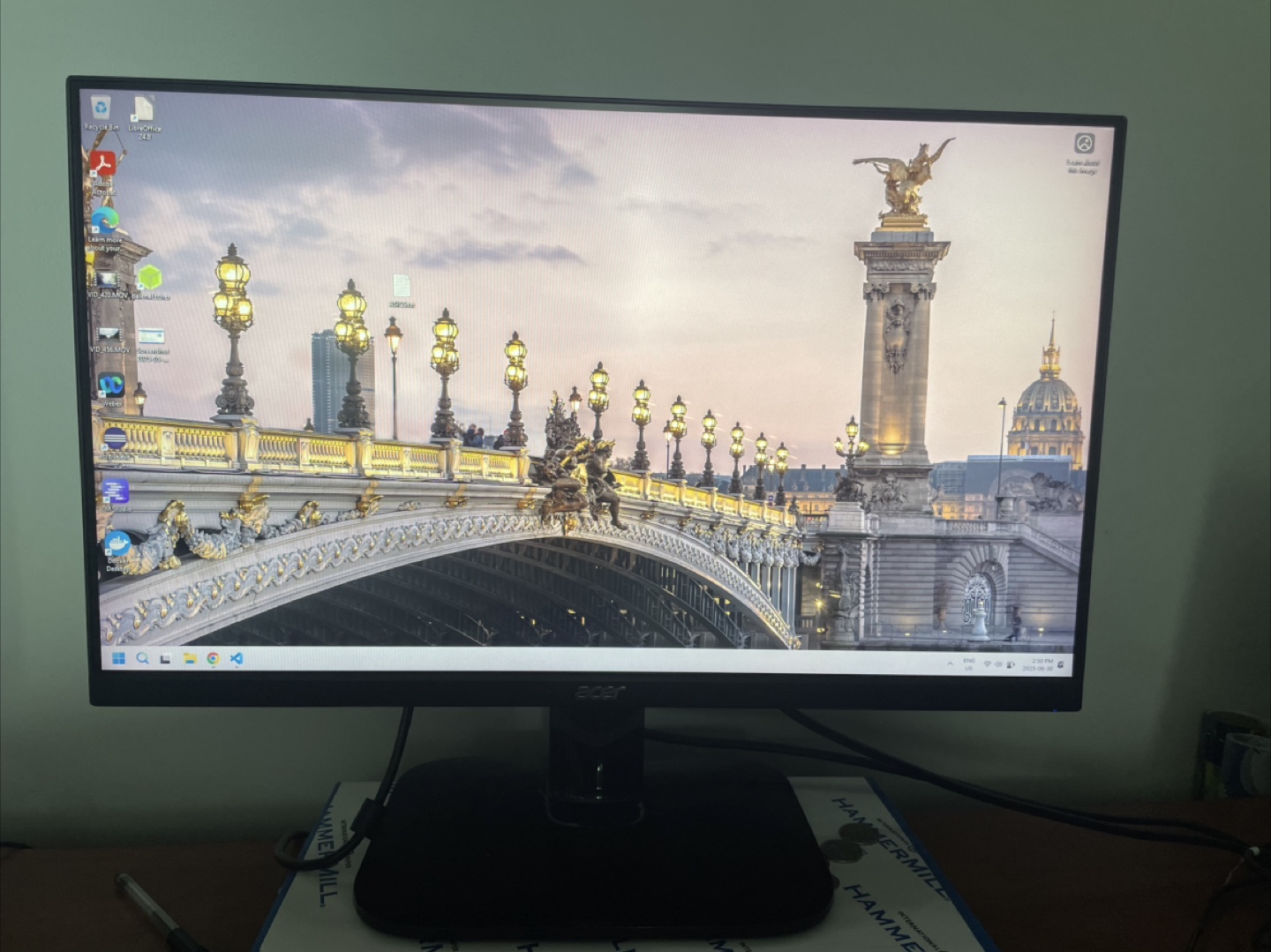 Acer gaming Monitor 24 inch