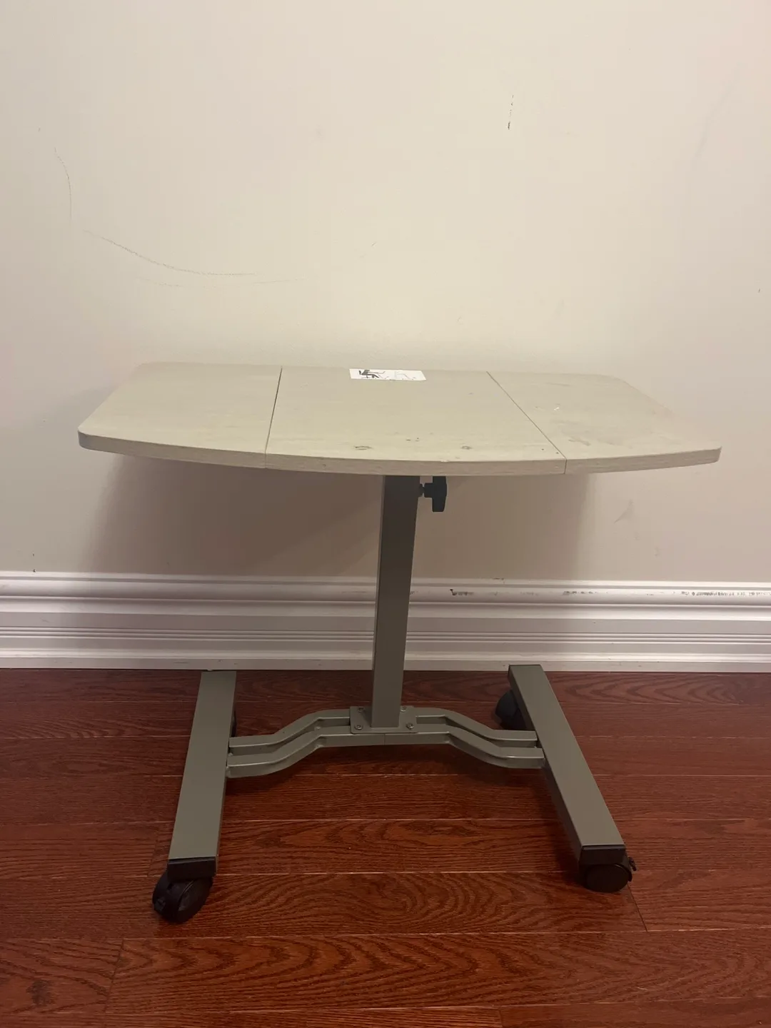 Moving Sale | Adjustable Height Rolling Table thumbnail