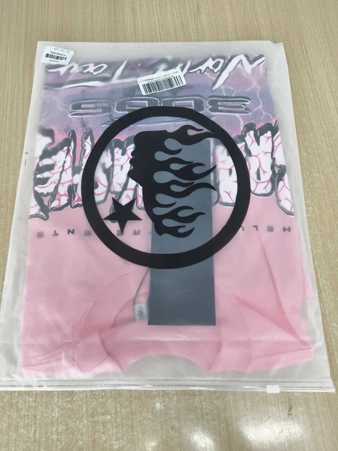 Hellstar Brainwashed World Tour Pink Tee - Size L image indicator(3)