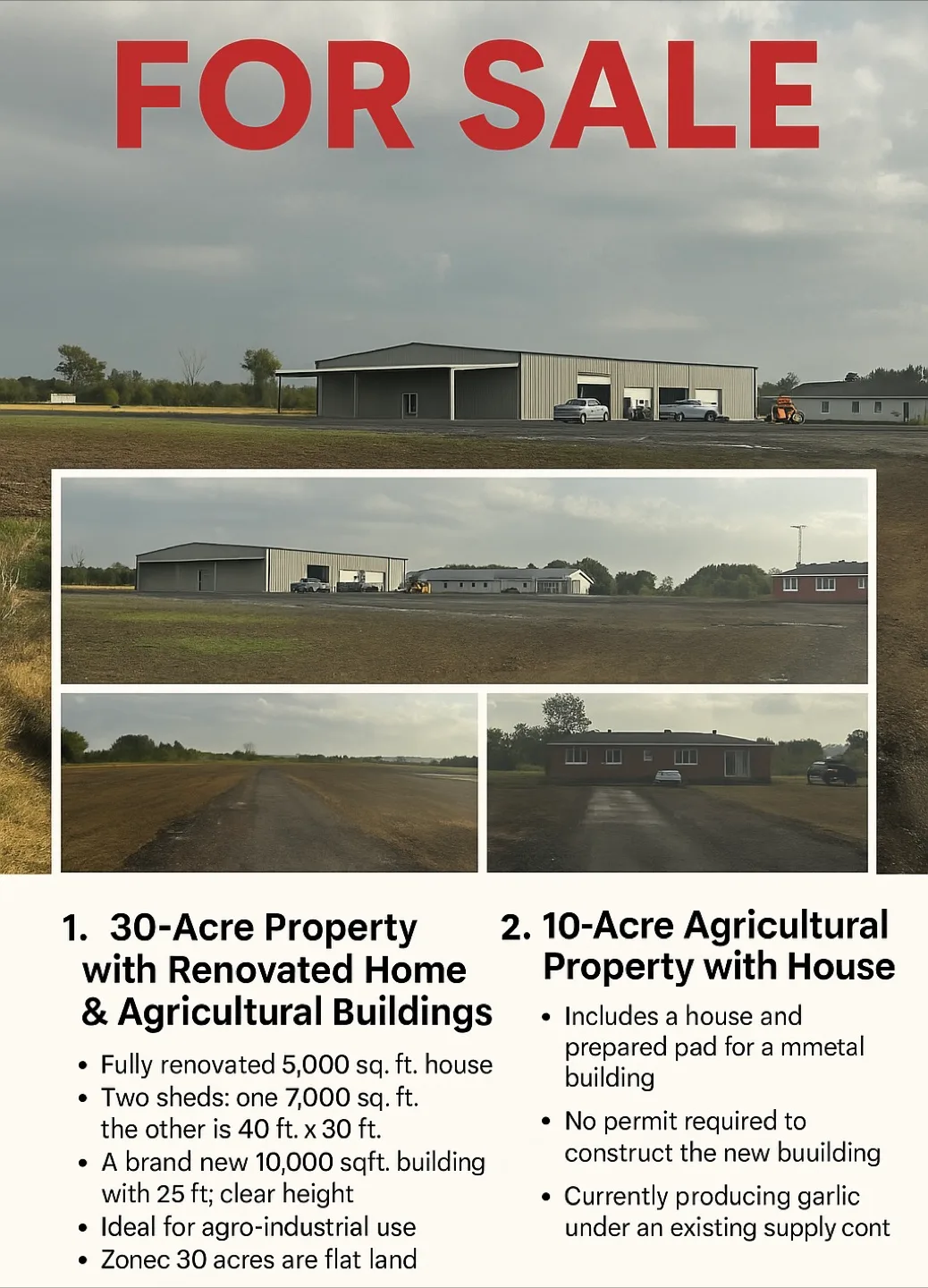 Two properties for sale thumbnail