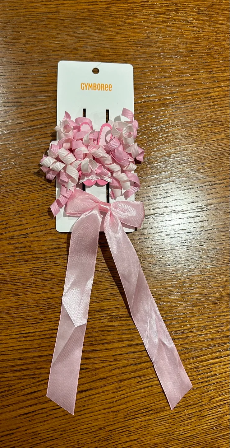 Gymboree Sweater Dress, Tights Set & Hair Clips image indicator(5)