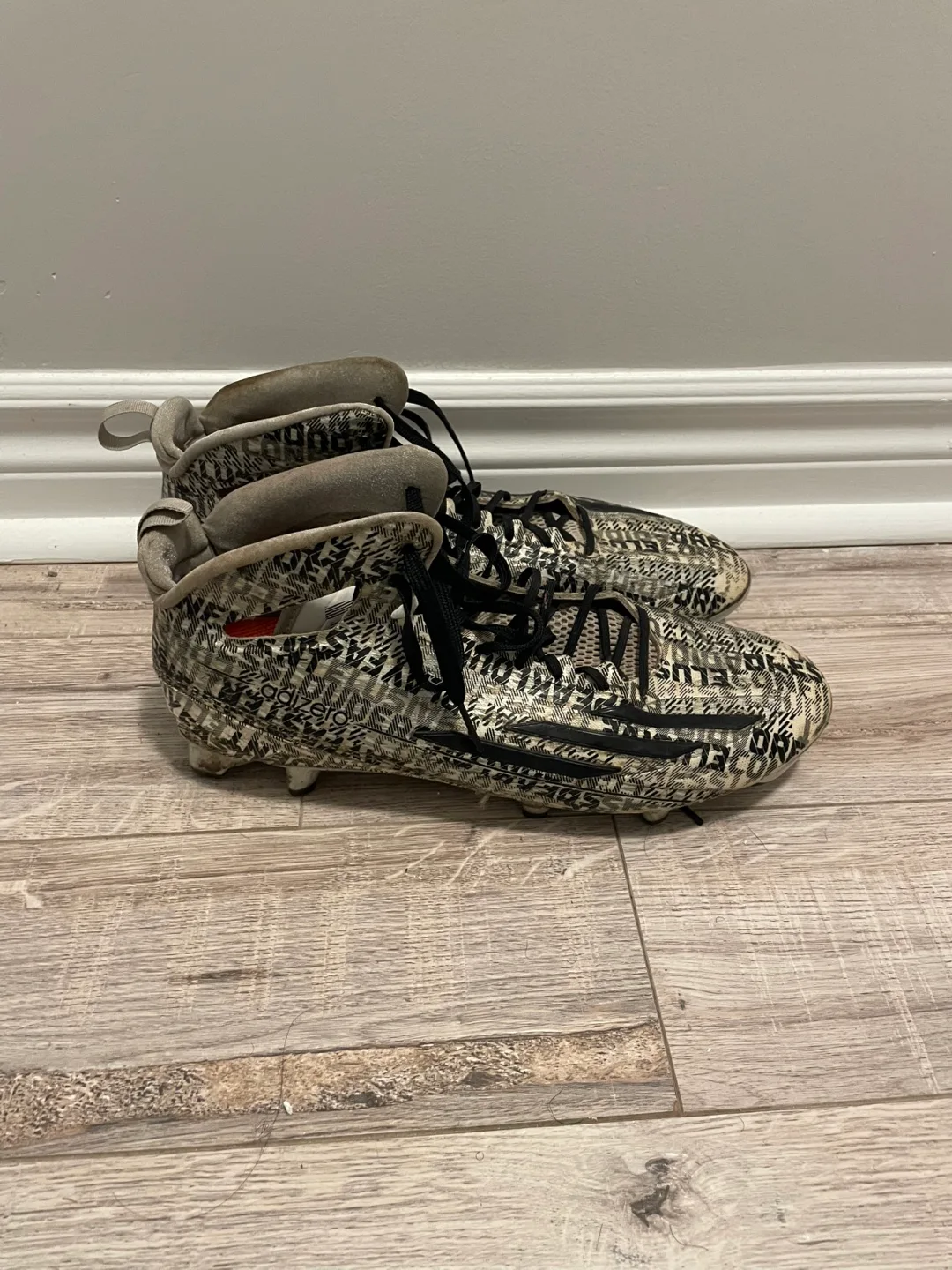 Adidas Adizero Football Cleats Size 11 thumbnail