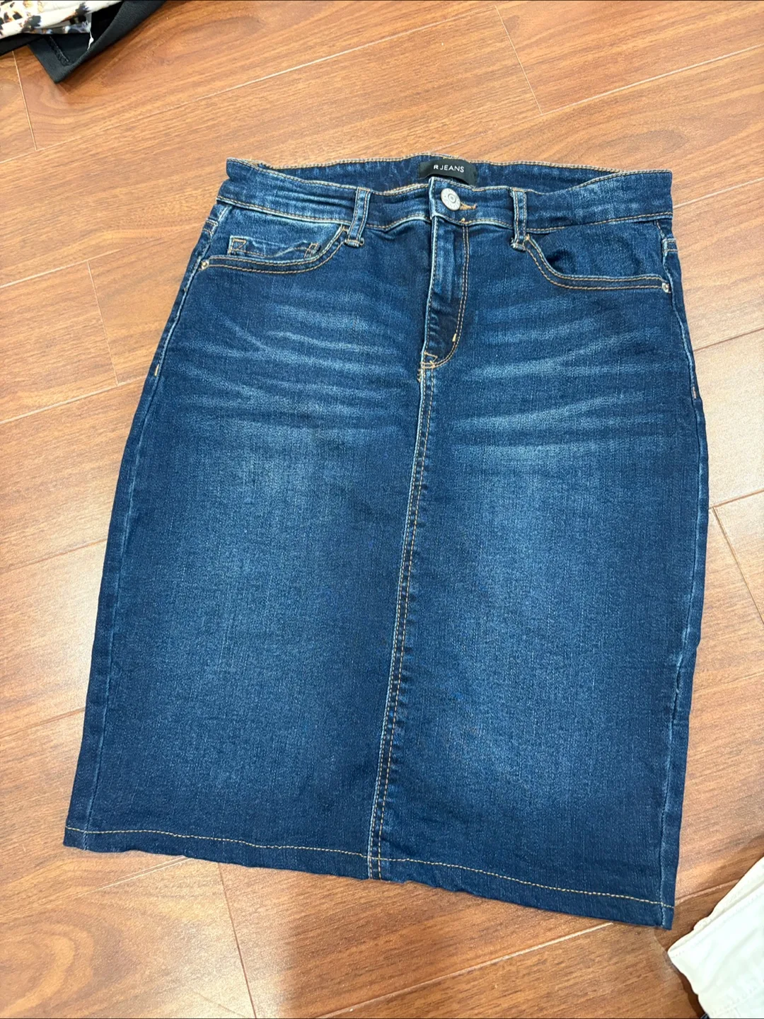 4 denim skirts thumbnail