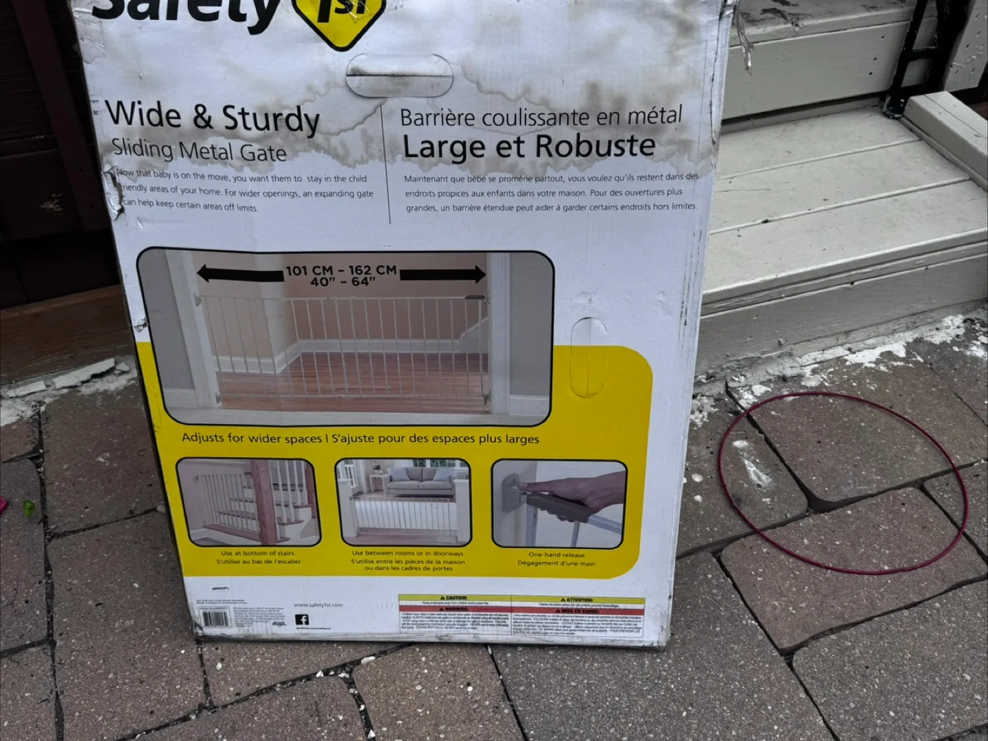 Safety 1st Wide & Sturdy Sliding Metal Gate thumbnail