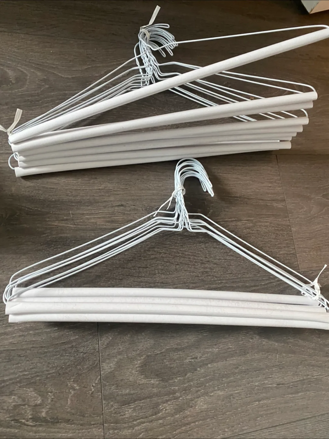 Clothes Hangers - White, Padded thumbnail