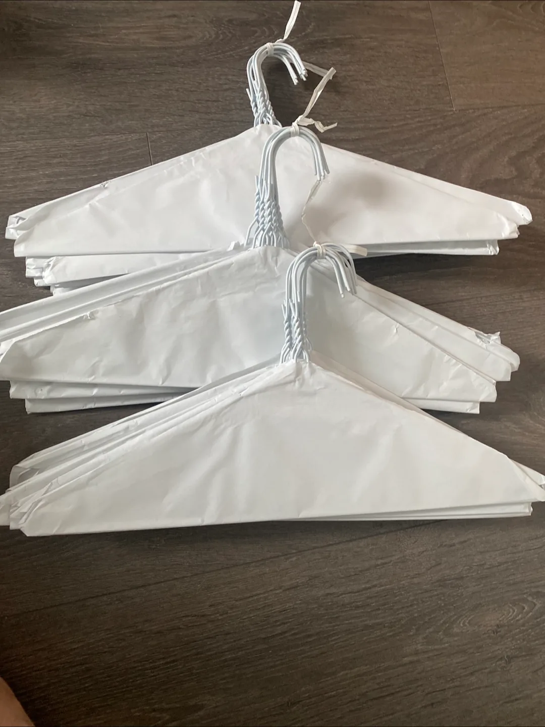 White Clothes Hangers thumbnail