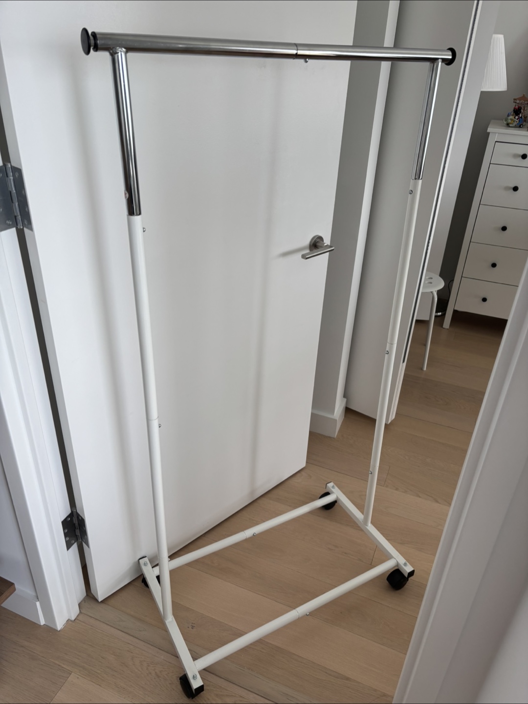 Clothing Garment Rack - White - photo 5