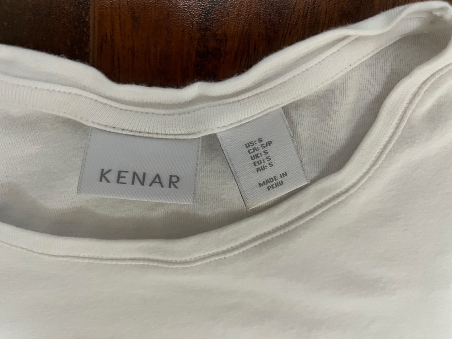 Women’s white Kenar top - size small - photo 2
