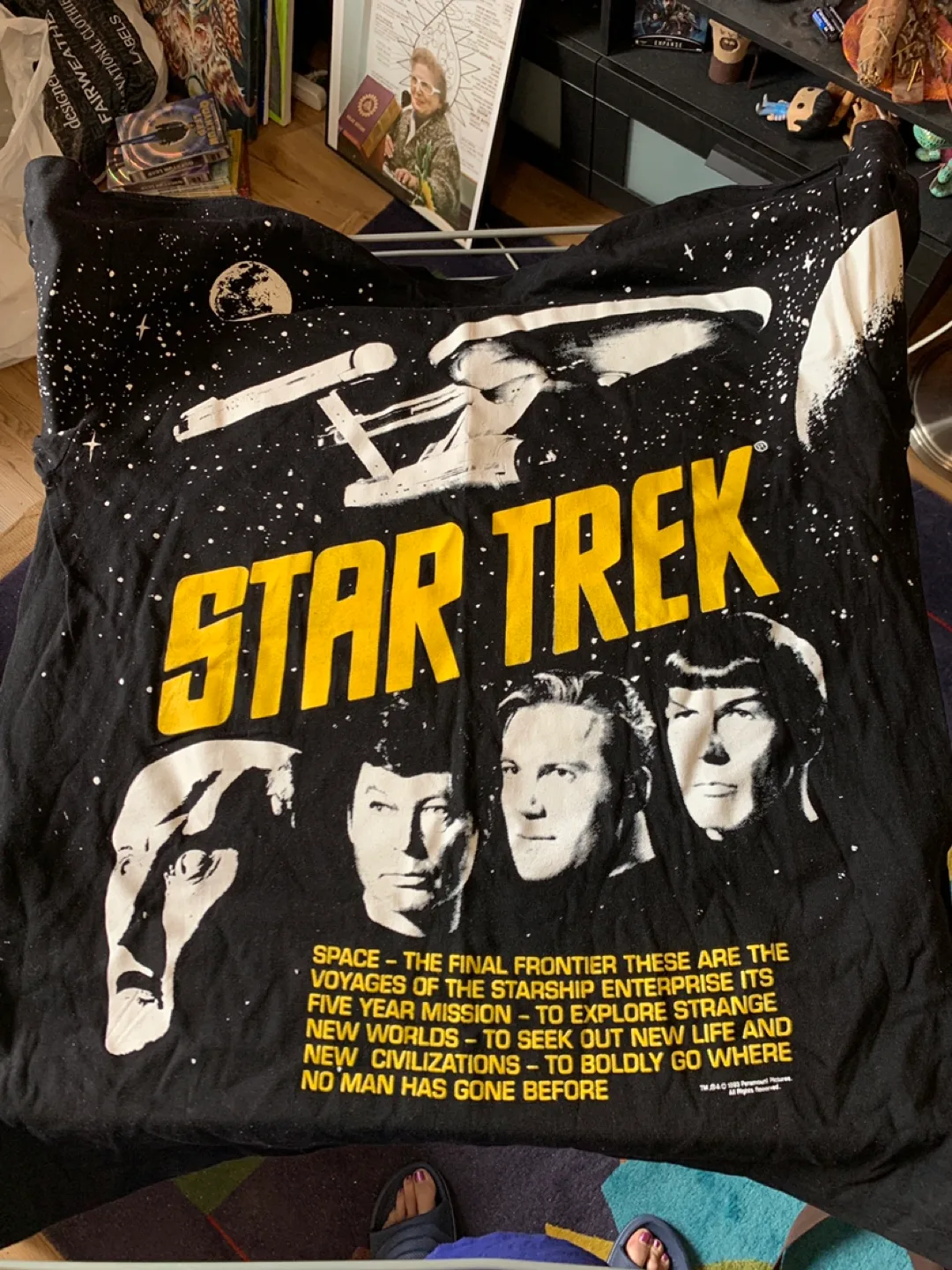 Star Trek Vintage ‘90s Graphic Tee - Size XL thumbnail
