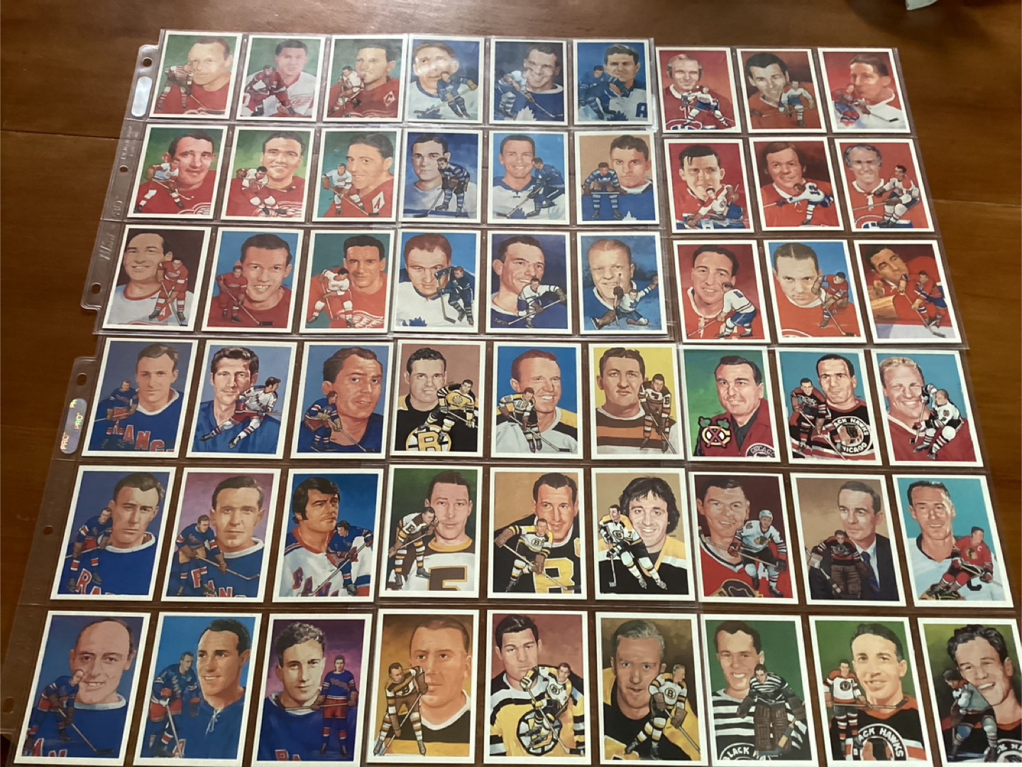 54. 1987 Cartophilium HALL OF FAME Hockey Trading Cards