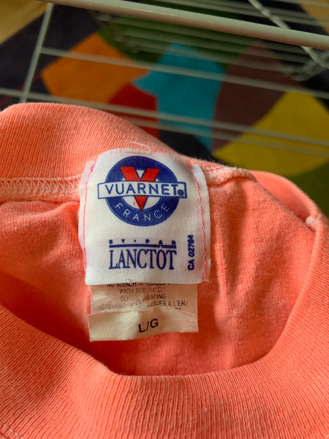 Vuarnet France Vintage 90s T-Shirt - Size L/G image indicator(4)