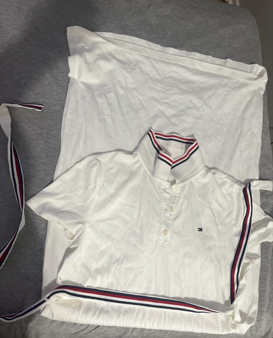Tommy Hilfiger White Polo Dress - Size M thumbnail