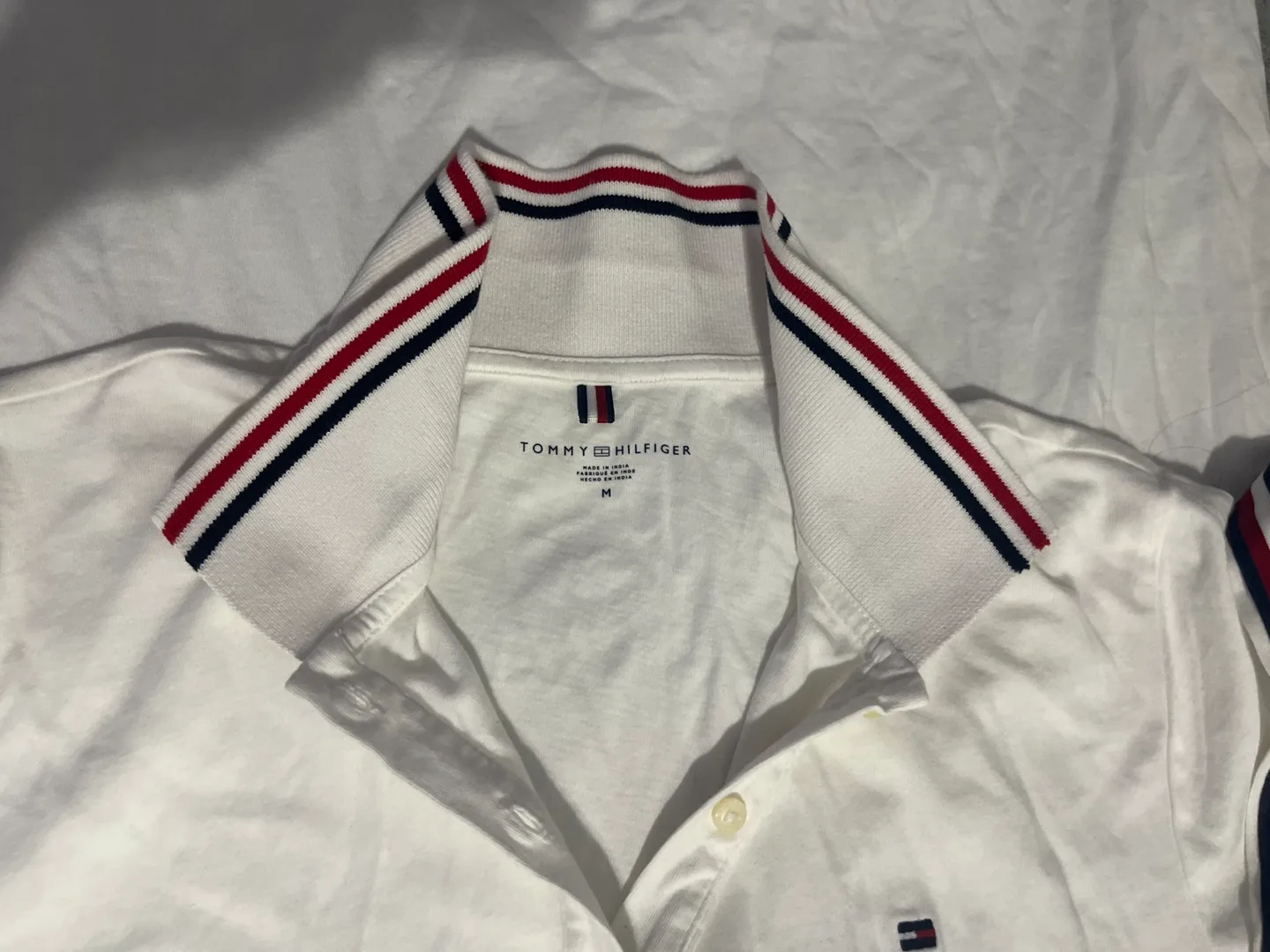 Tommy Hilfiger White Polo Dress - Size M image indicator(2)