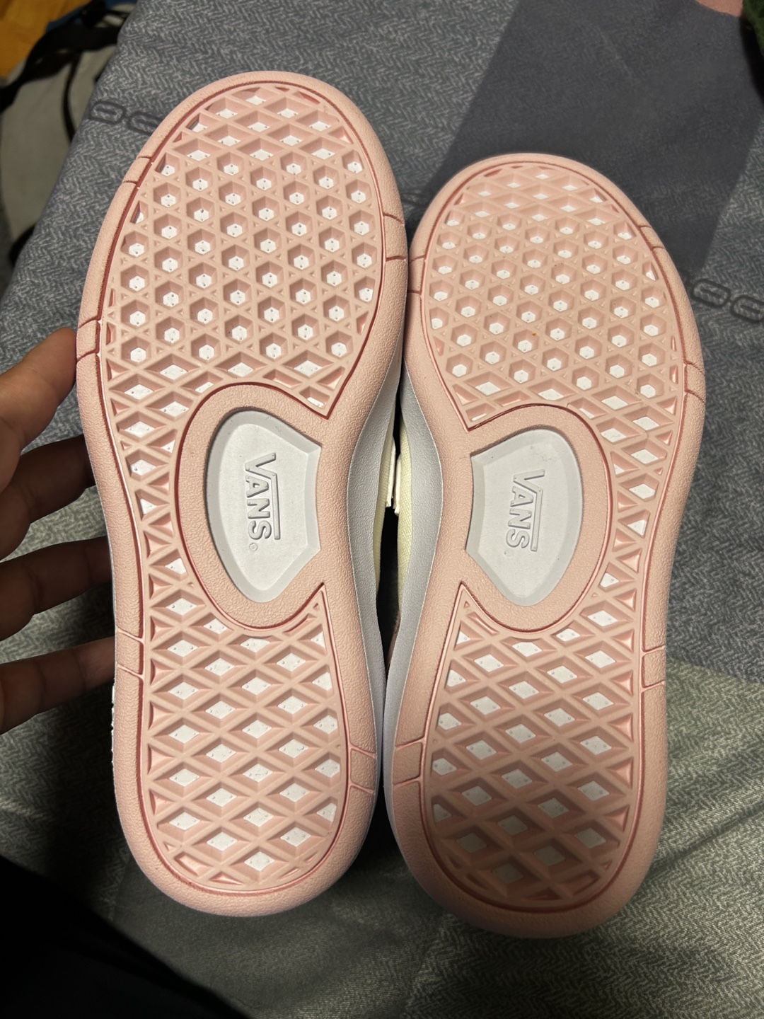 Vans Lowland ComfyCush Shoes - Rose Smoke Pink/White - photo 4