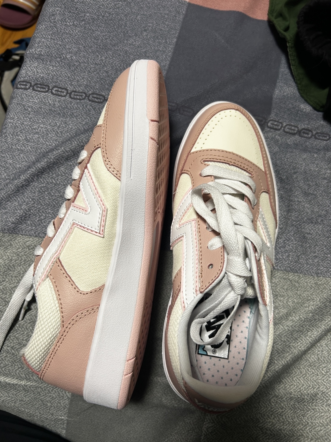 Vans Lowland ComfyCush Shoes - Rose Smoke Pink/White - photo 3