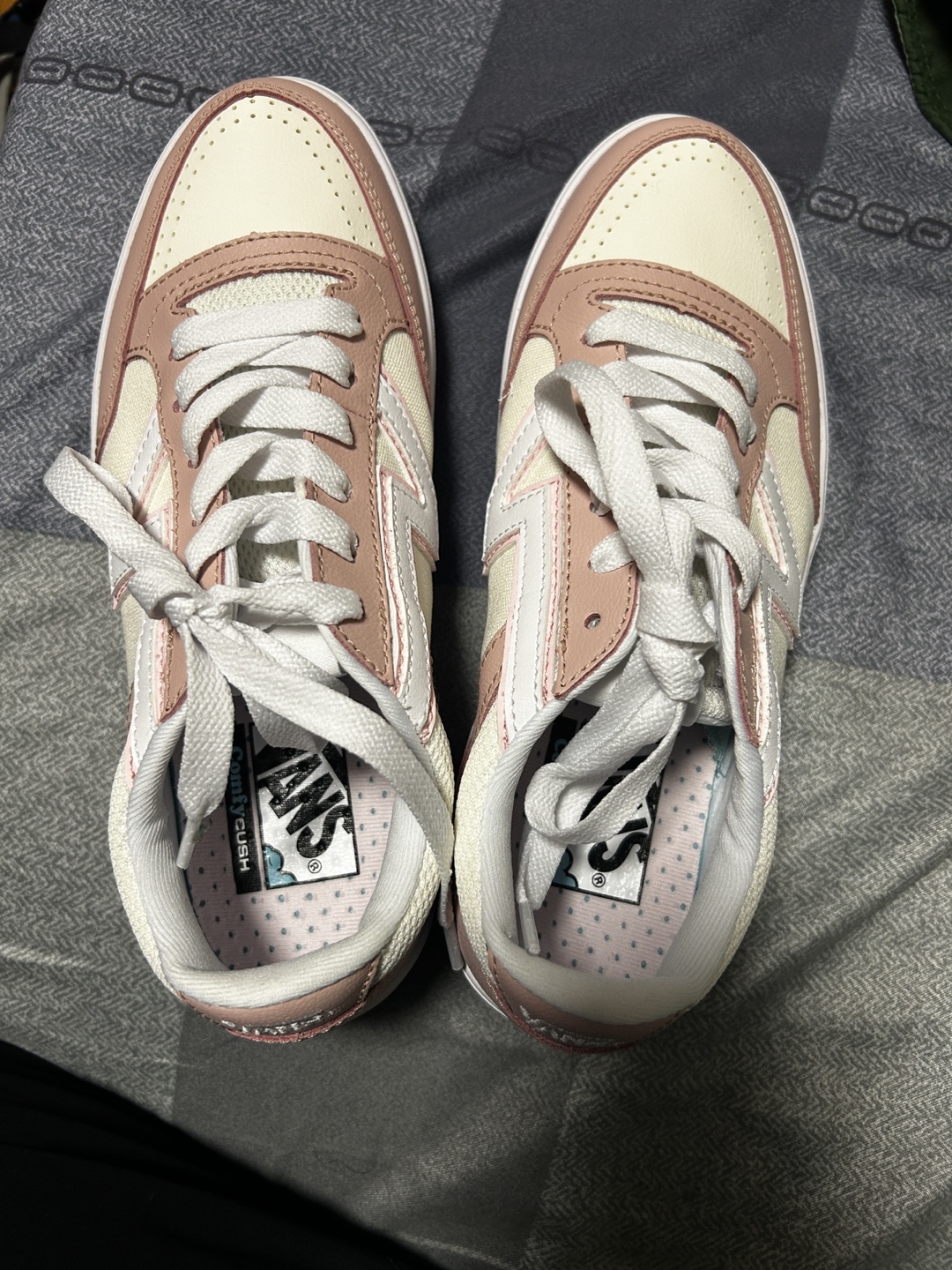 Vans Lowland ComfyCush Shoes - Rose Smoke Pink/White - photo 2
