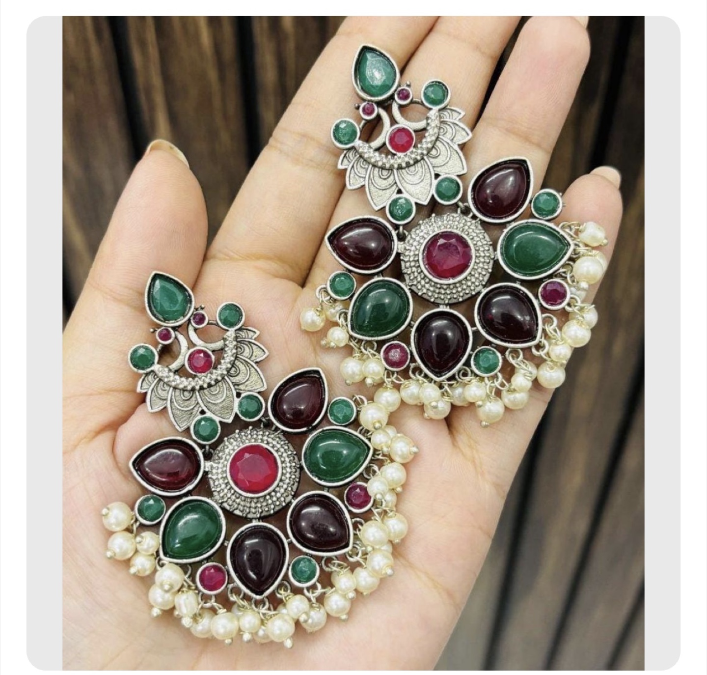Assorted Silver Tone Fashion Earrings