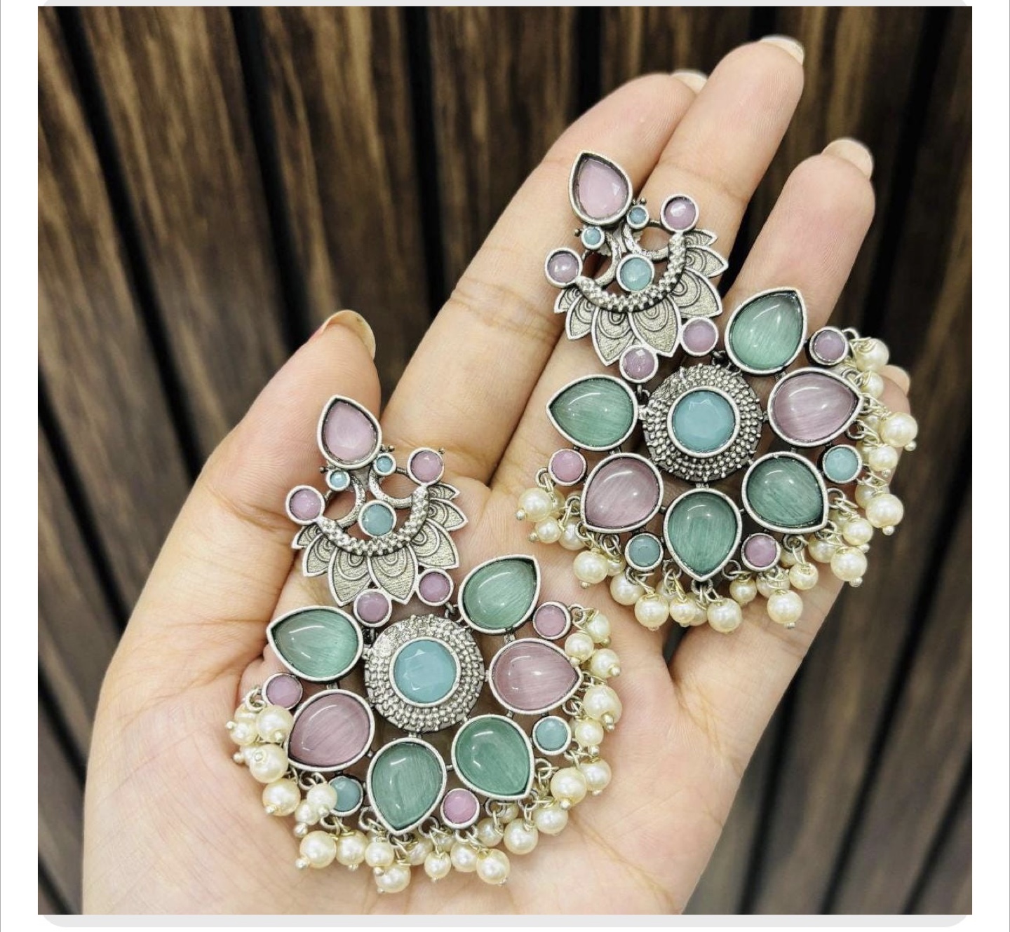 Assorted Silver Tone Fashion Earrings - photo 2