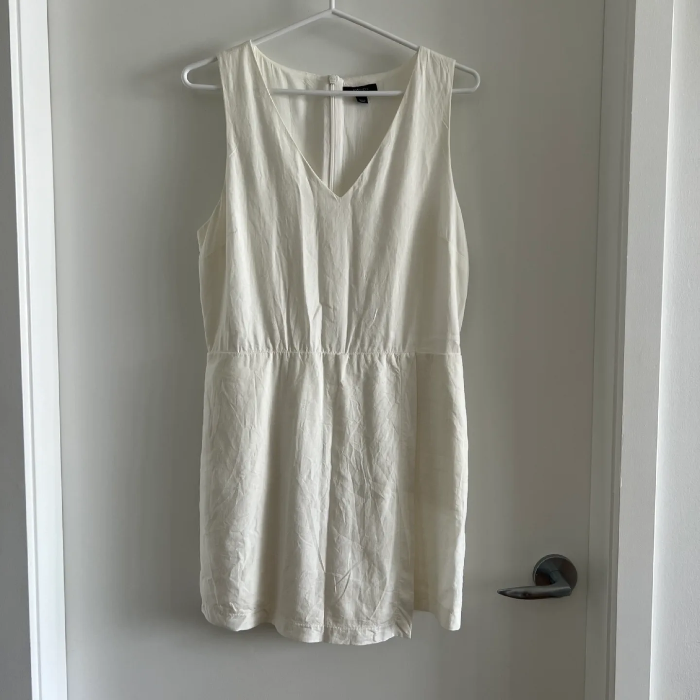 RW&CO White Romper Linen Blend thumbnail