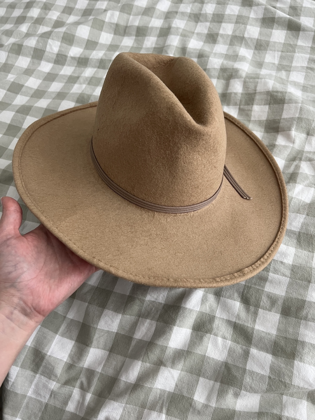 Lanning Belleville Beige Fedora Hat Stampede - photo 2