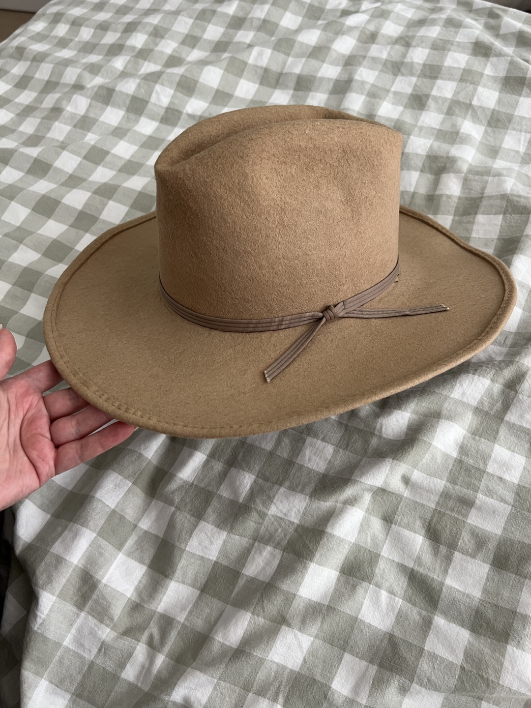 Lanning Belleville Beige Fedora Hat Stampede