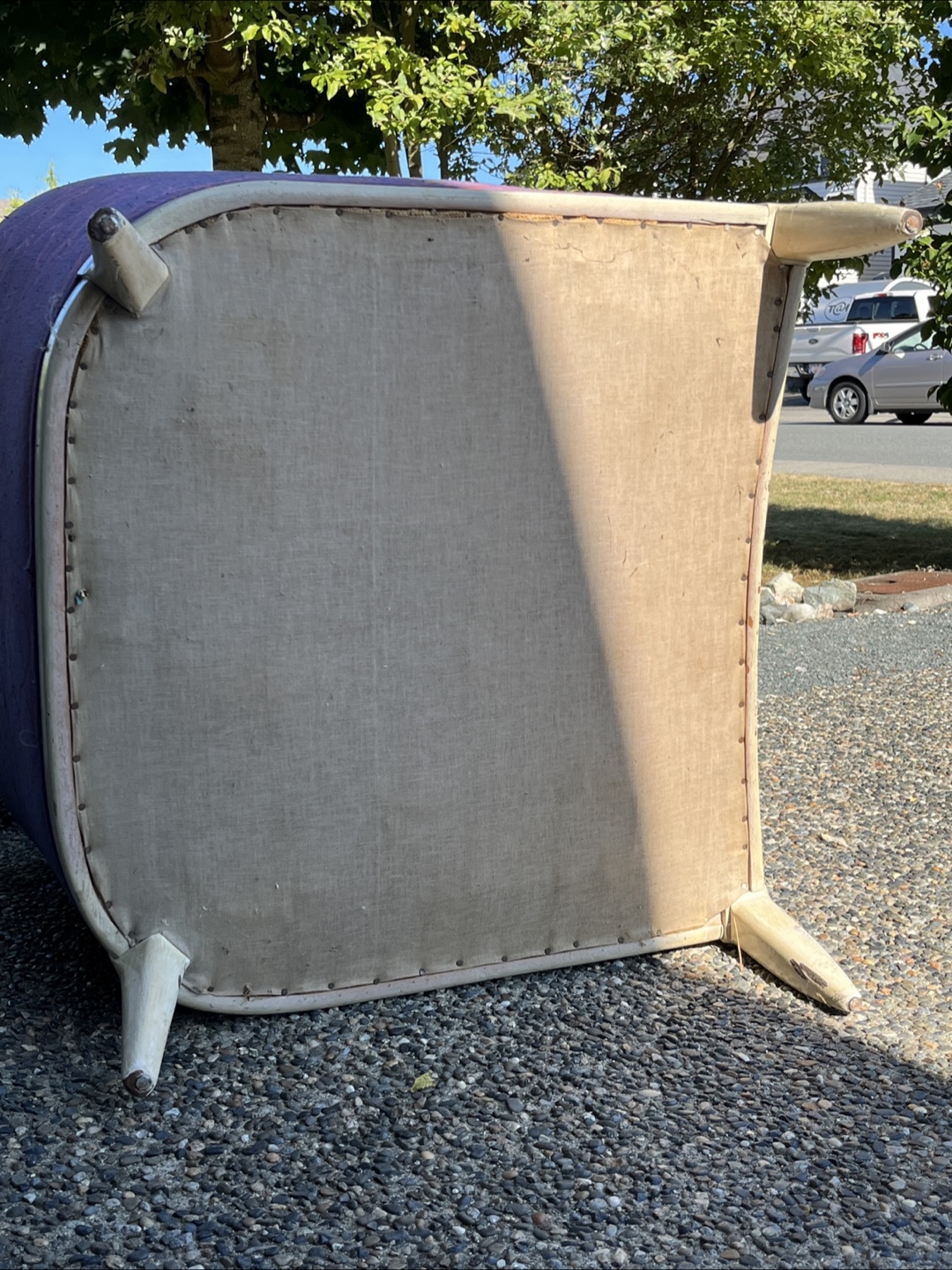 2 - Purple Accent Chair - photo 2