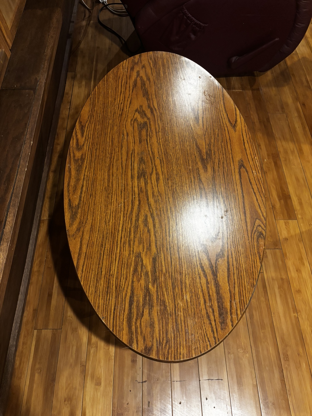 Oval Wooden Coffee Table.xm-521 - photo 2
