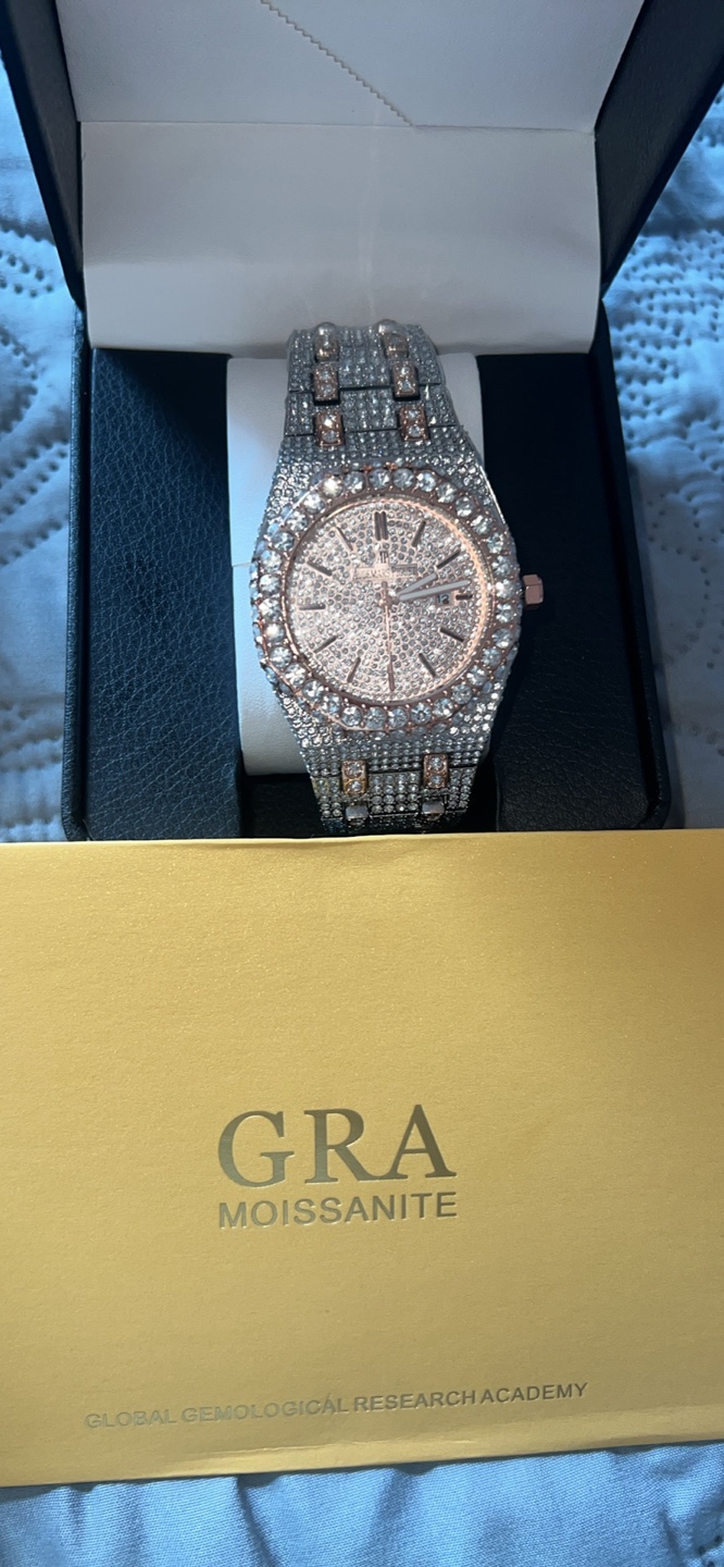 AP Moissanite Diamond Watch - photo 3