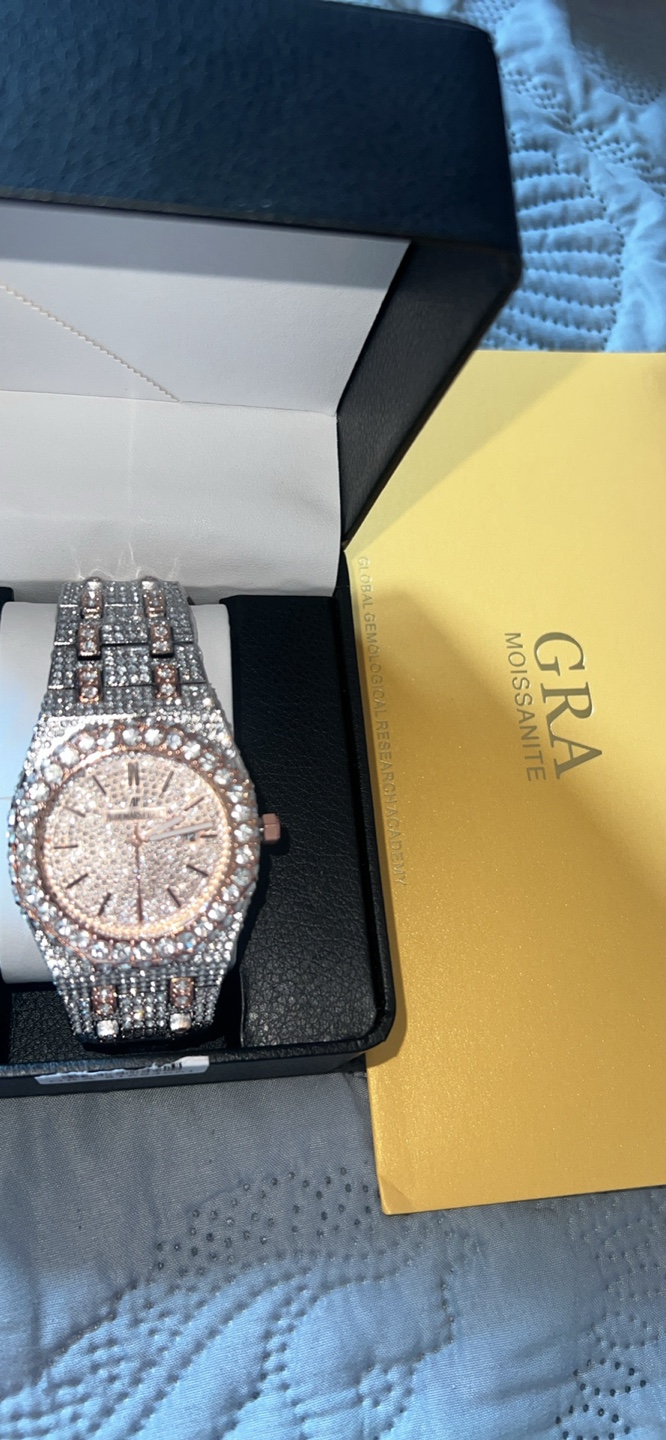 AP Moissanite Diamond Watch
