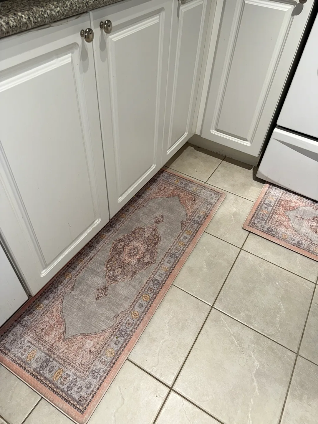 Pink Kitchen Mat Set thumbnail