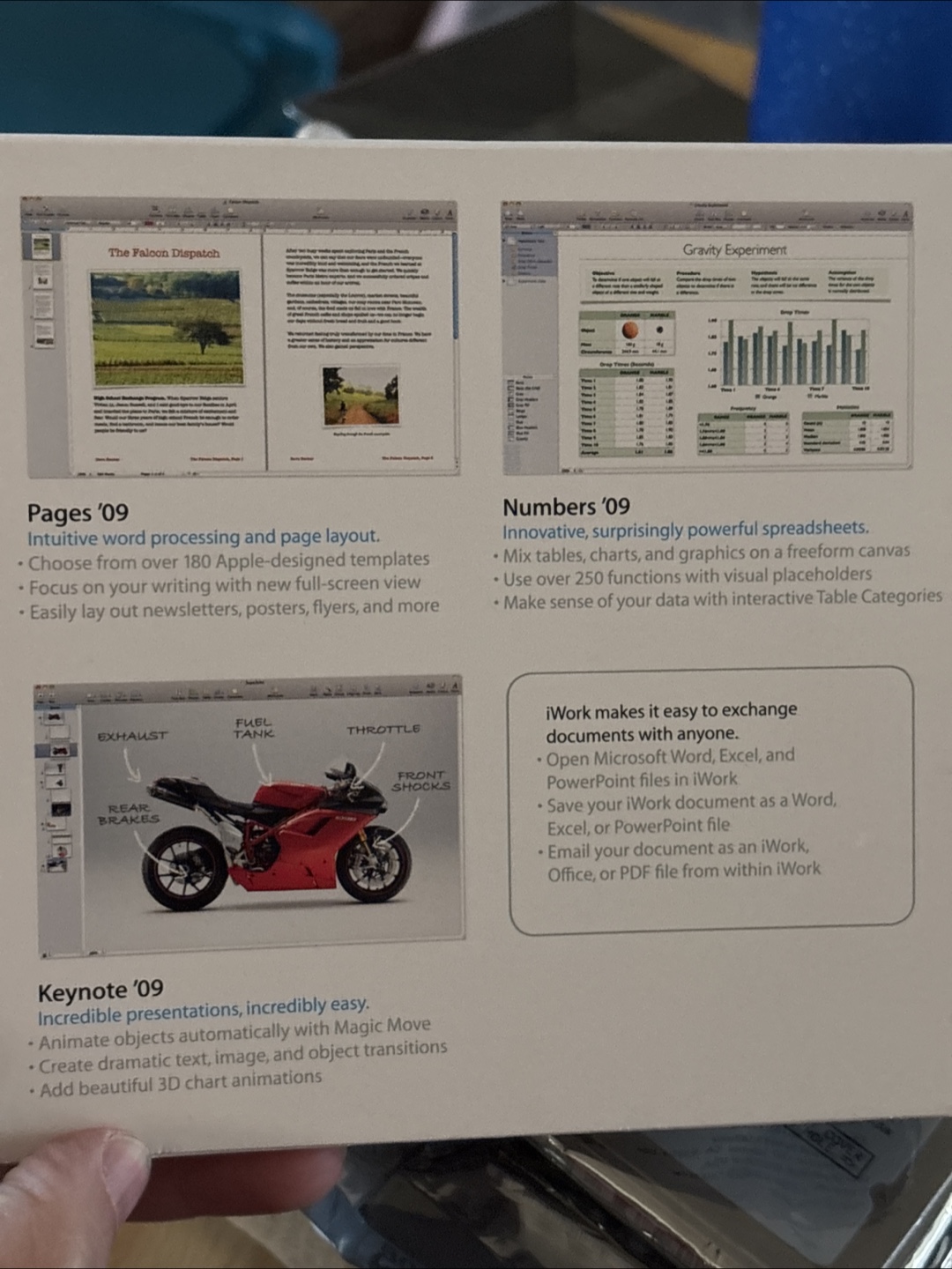 Apple iWork 09 Retail V9.0.3 - photo 3