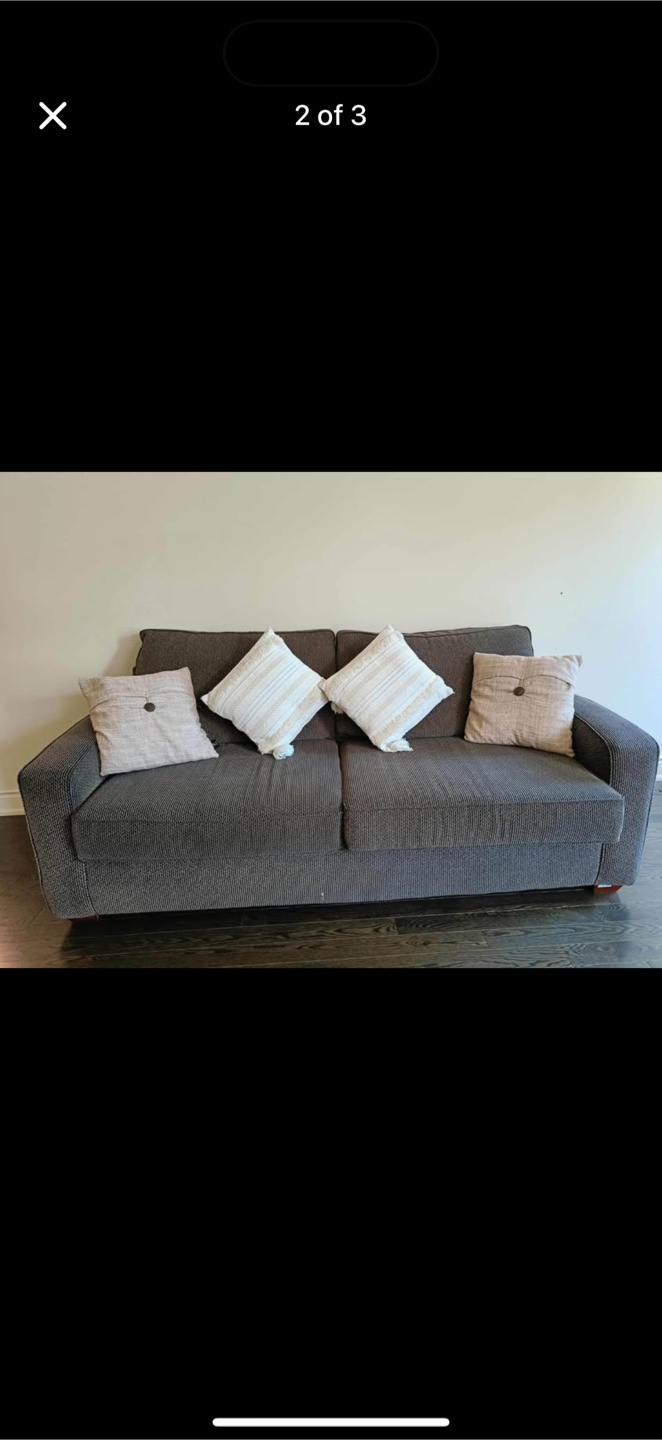 Comfortable Brown Sofa - photo 2