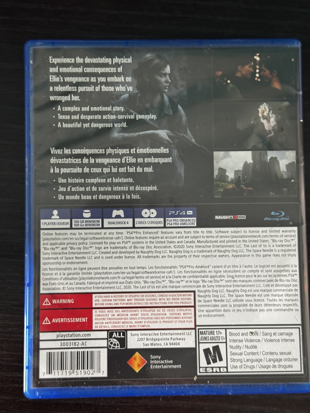 The Last of Us Part II - PS4 Game - photo 2