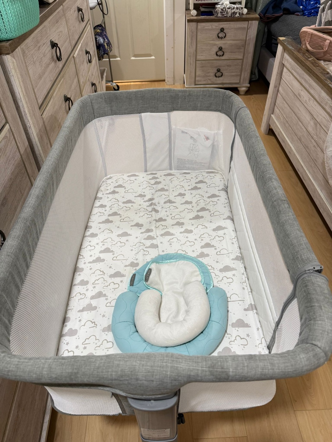 TCBunny Baby Bassinet - Grey - photo 2