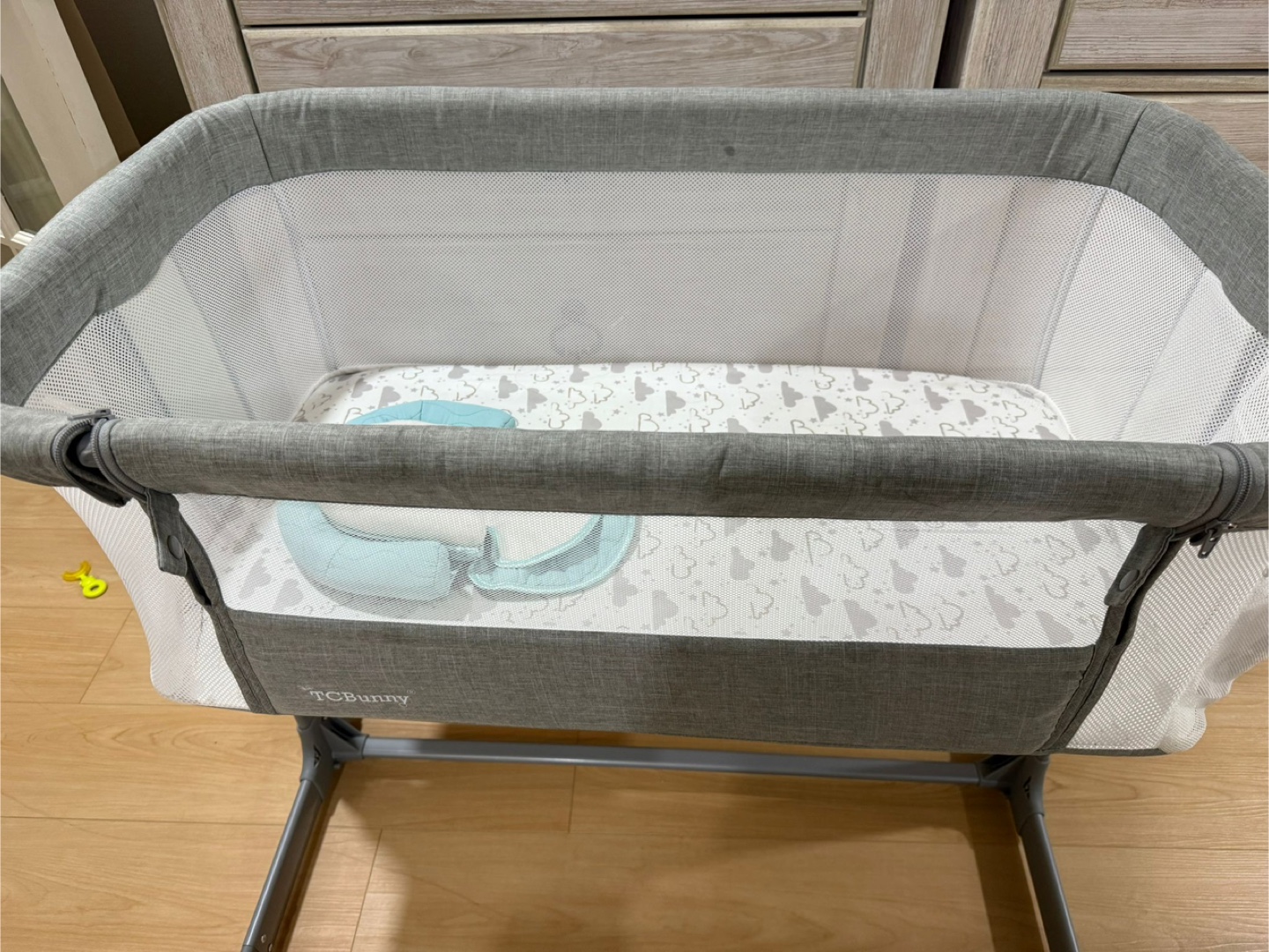 TCBunny Baby Bassinet - Grey - photo 3