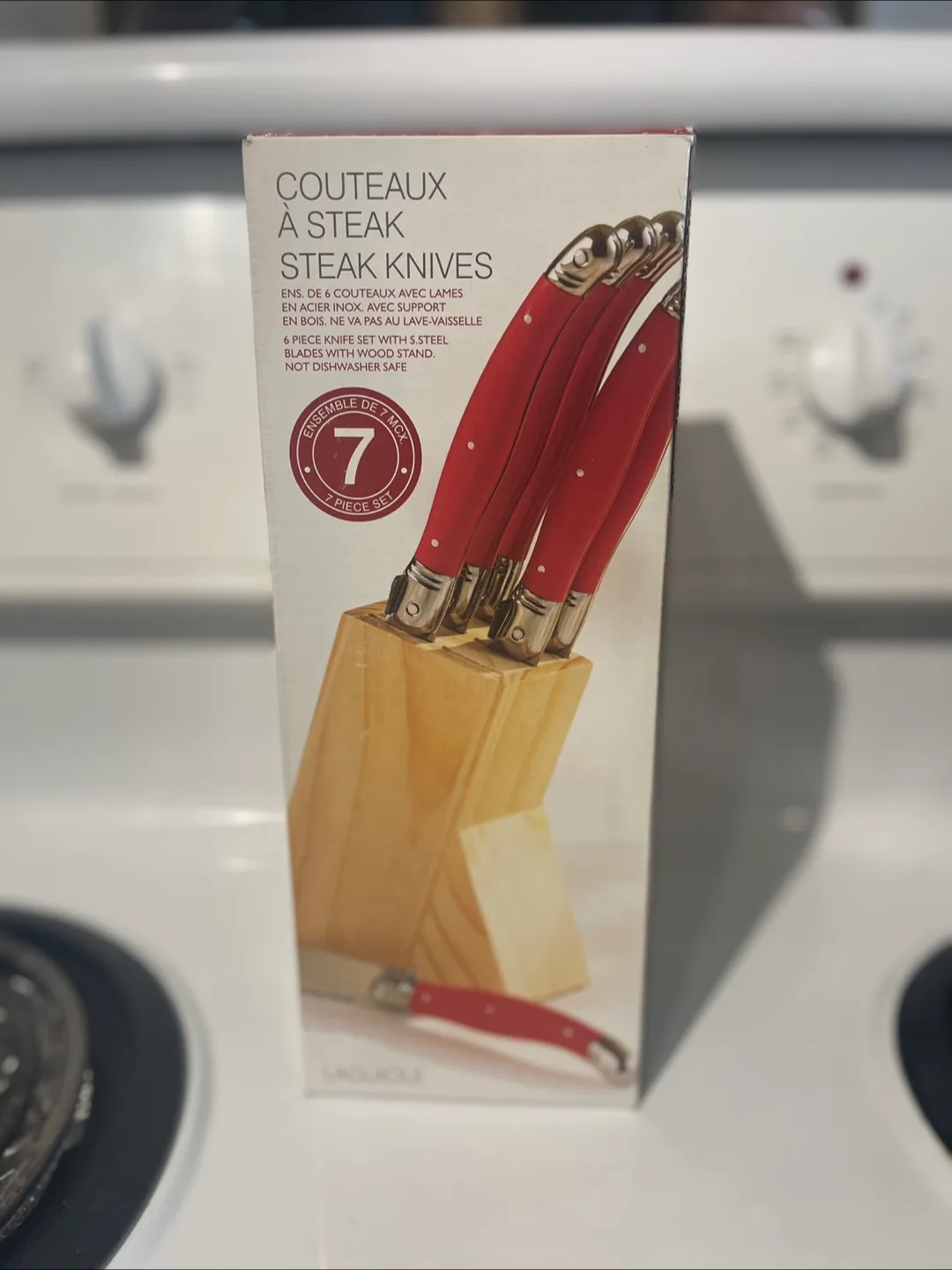 Laguiole Steak Knives 7-Piece Set thumbnail