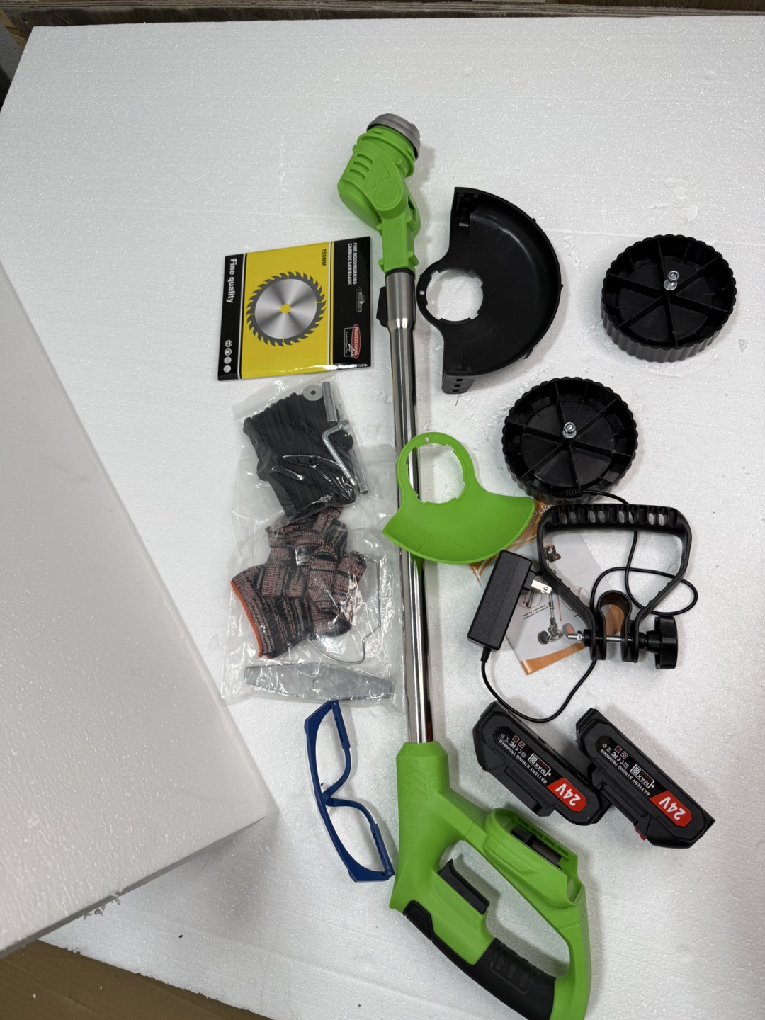 24V Battery String Trimmer with Accessories - photo 5