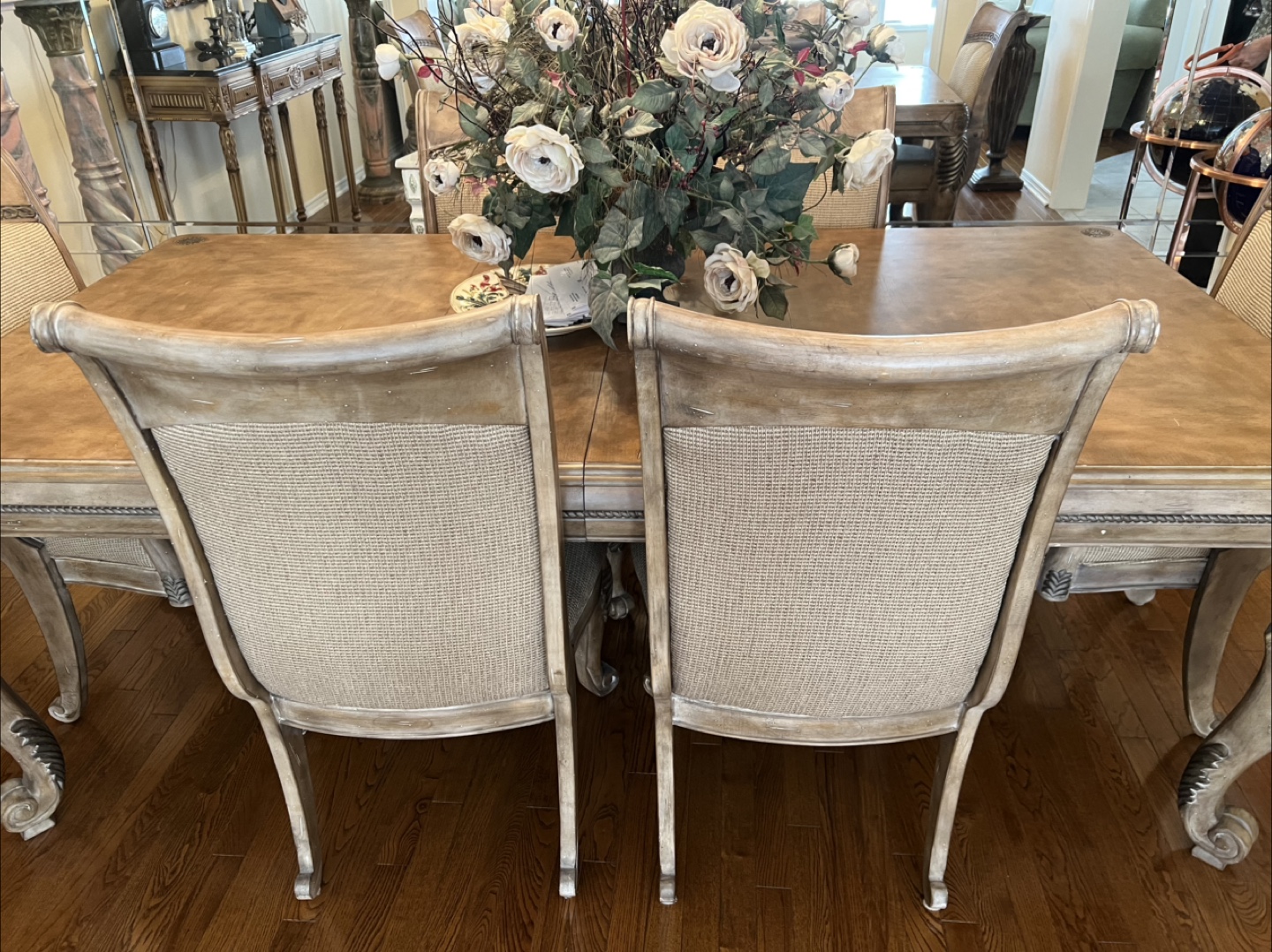 Dining Table with 6 Chairs - Wooden - photo 2