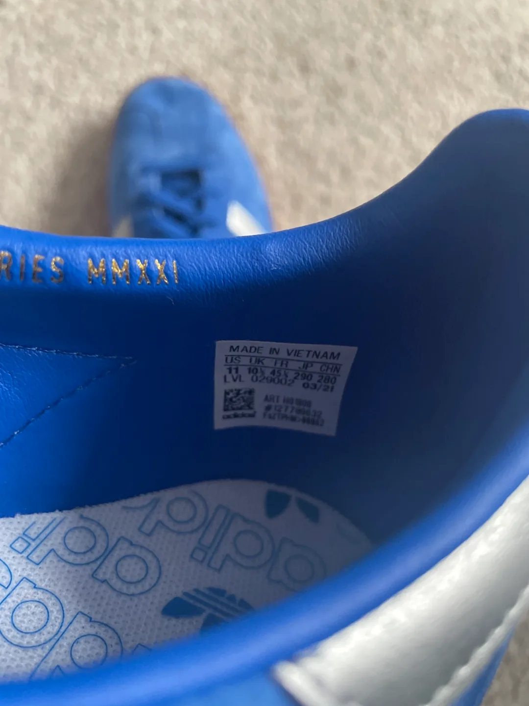 Adidas Torino Blue Sneakers image indicator(5)