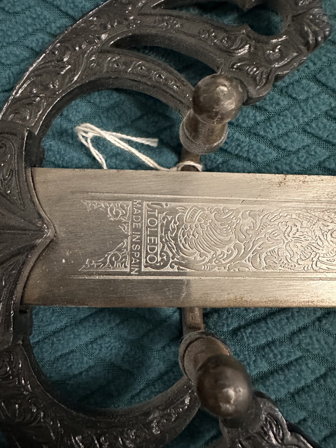 Toledo Made In Spain Decorative Sword