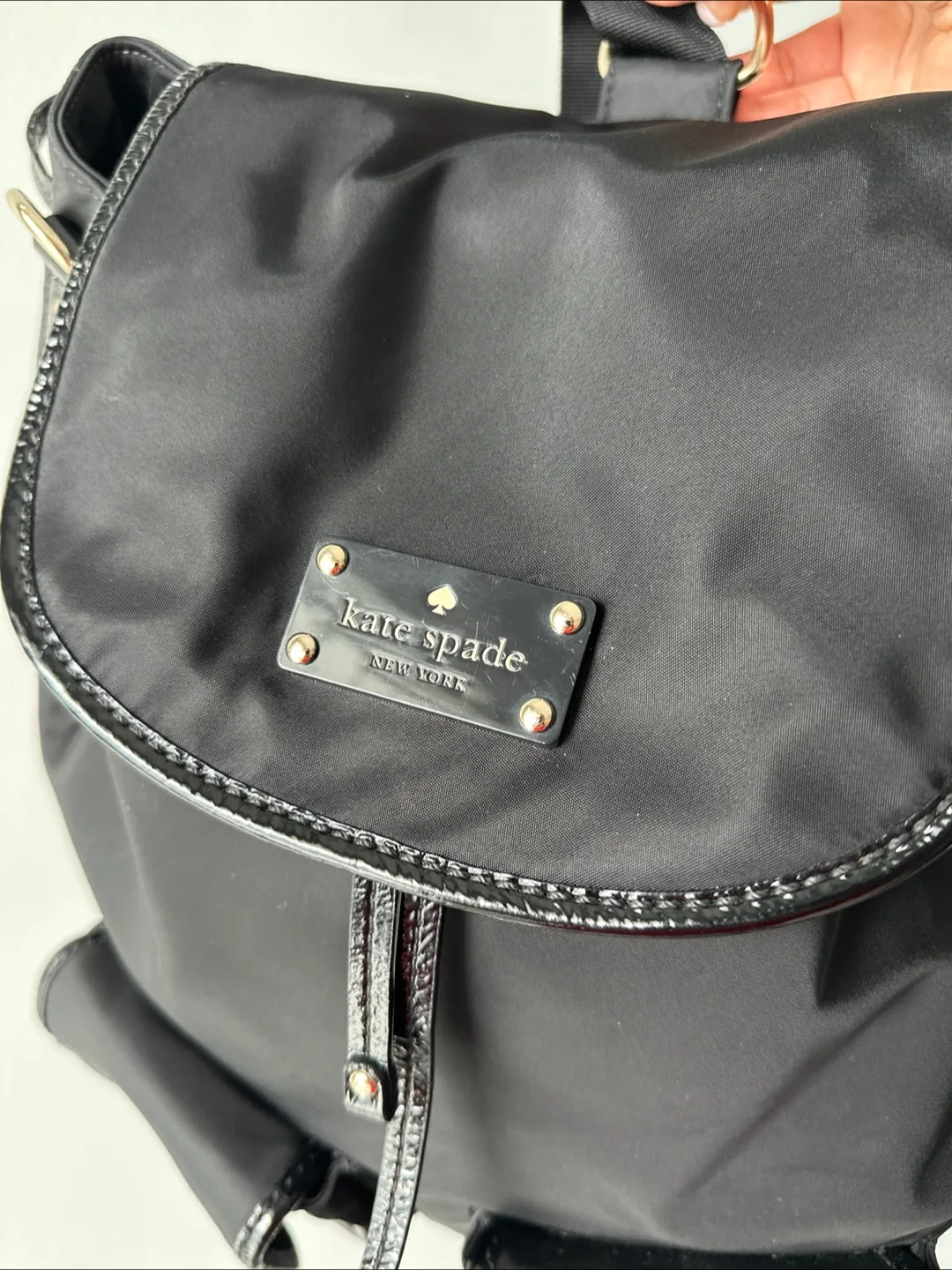 Kate Spade Black Backpack image indicator(2)