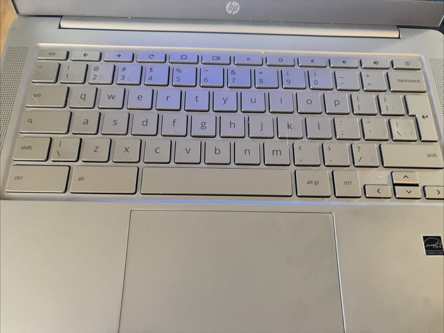 HP Chromebook 14”- Silver - photo 2