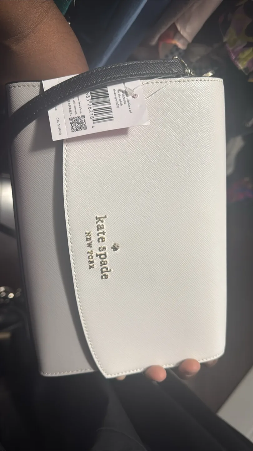 Kate Spade New York White Crossbody Bag thumbnail