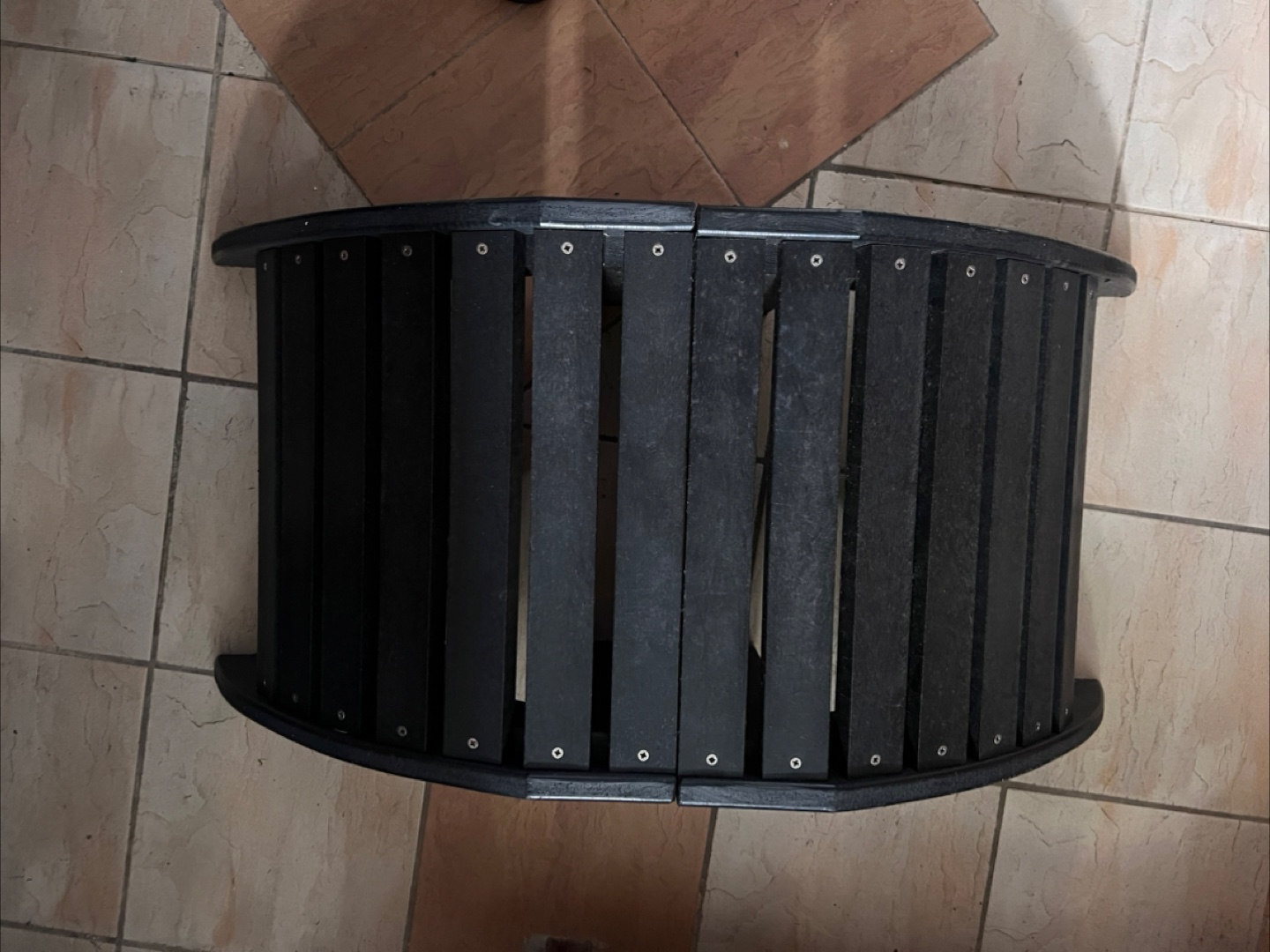Black Outdoor Privacy Screen Panels - Pair - photo 2