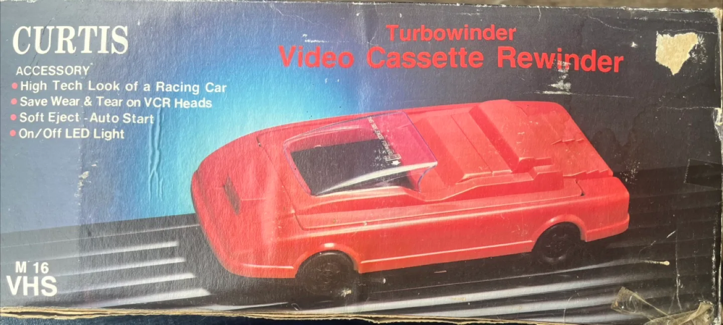 Curtis Turbowinder Video Cassette Rewinder thumbnail