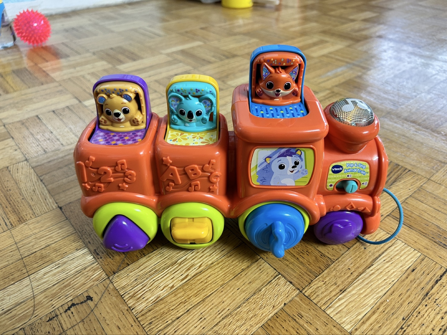 VTech Pop-a-Top Animal Train