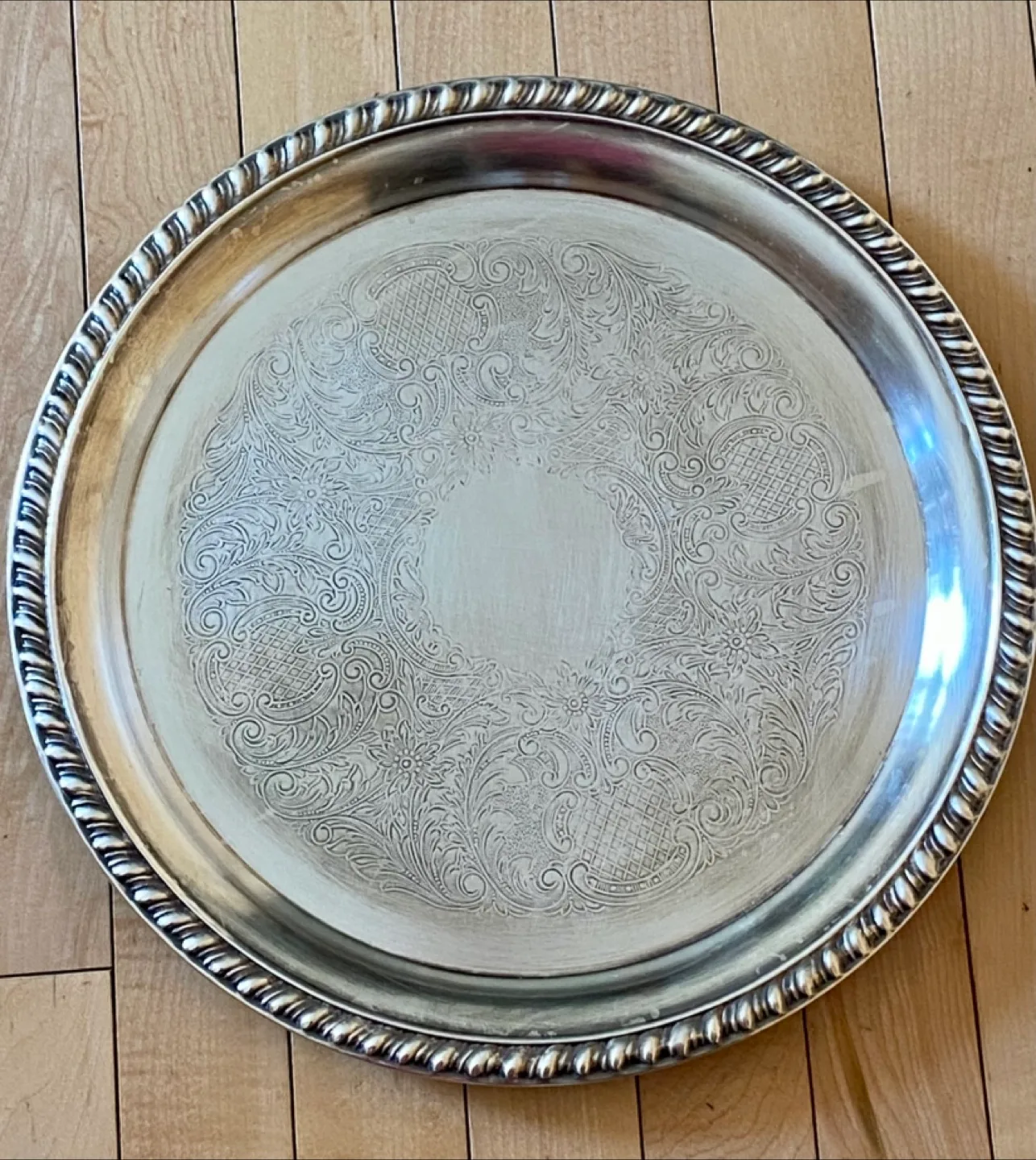 Leonars Silverplate Tray thumbnail