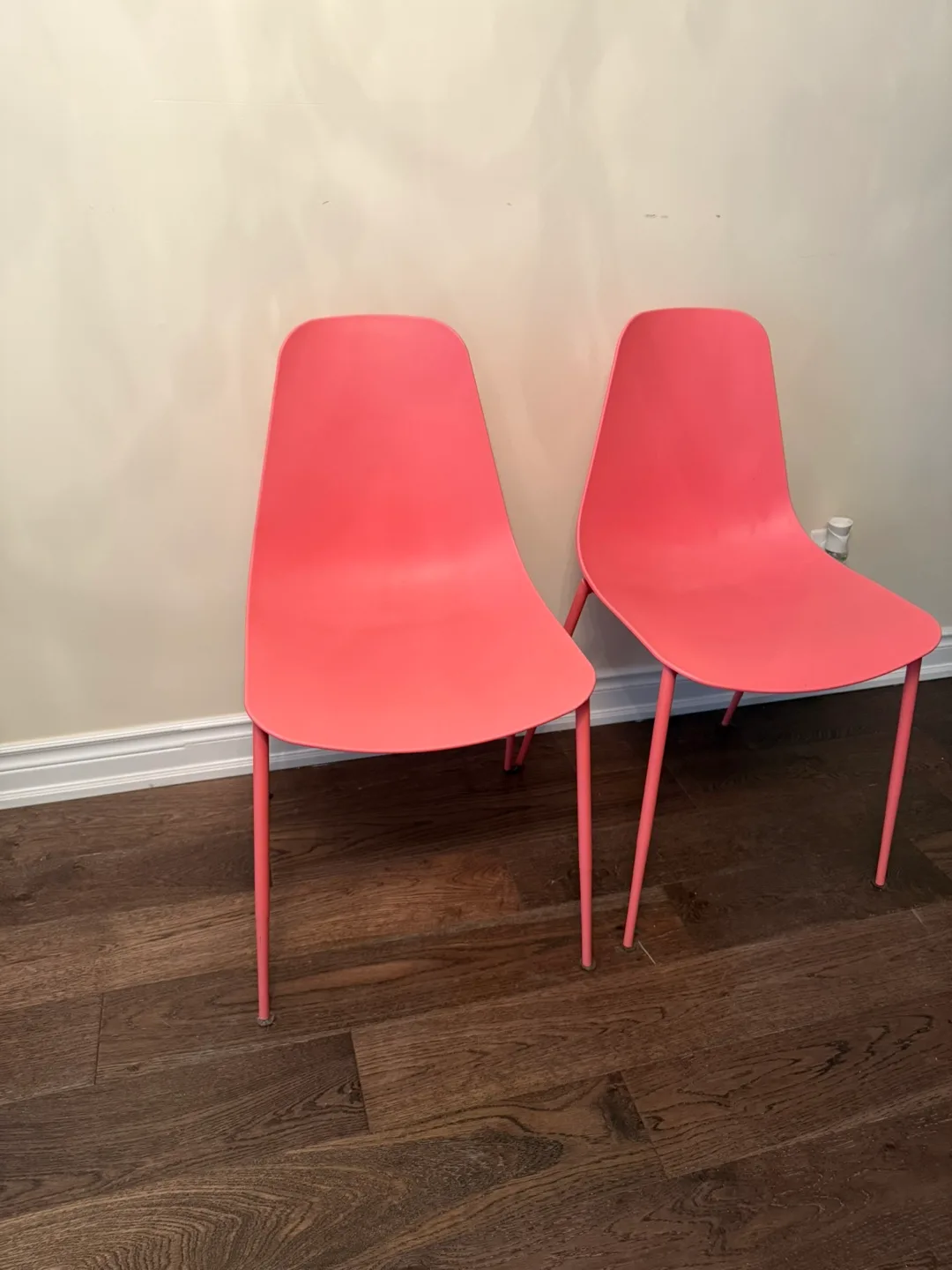 Set of 2 Pink Chairs image indicator(3)